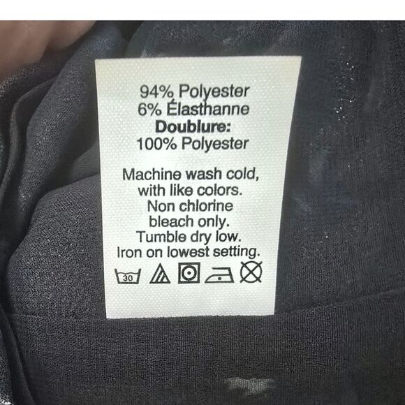 J. Crew Women's Size 8 Faux Wrap-Front Dress in Painted Dots Black Business - Picture 5 of 5